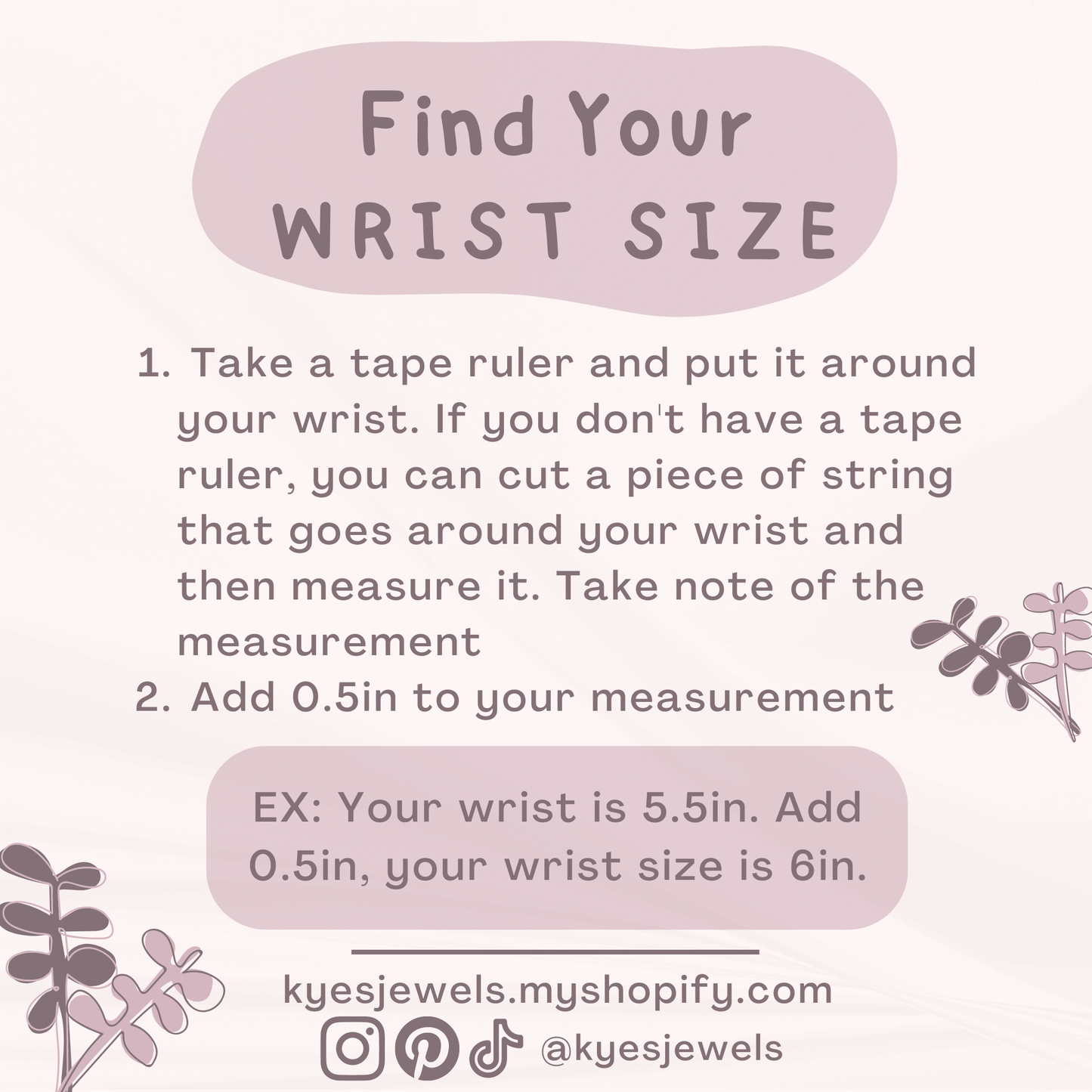 Bracelet Fleur