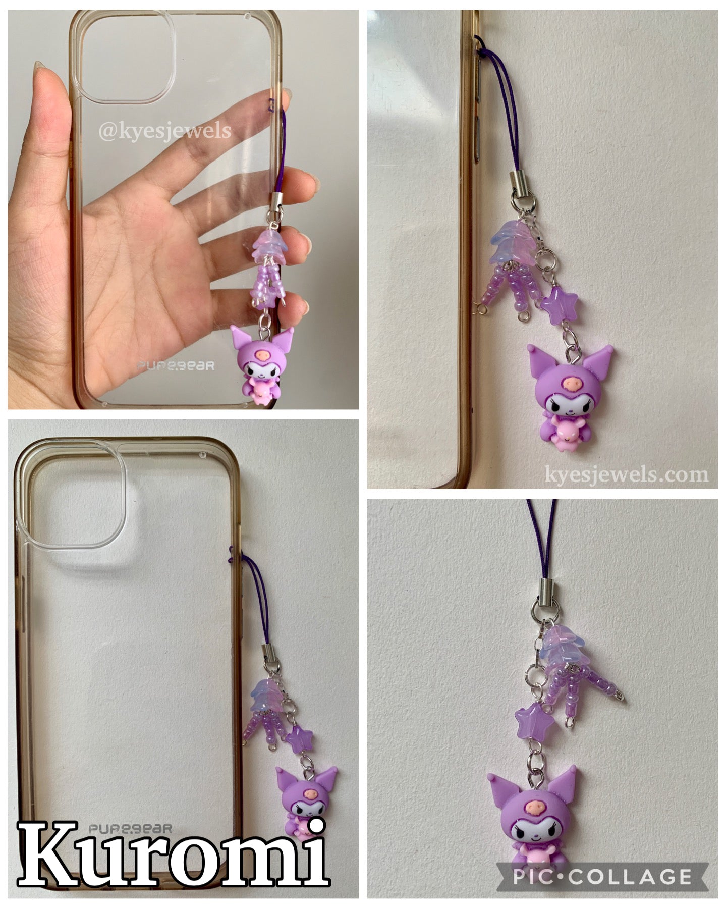 Sanrio Jellyfish Phone Charms
