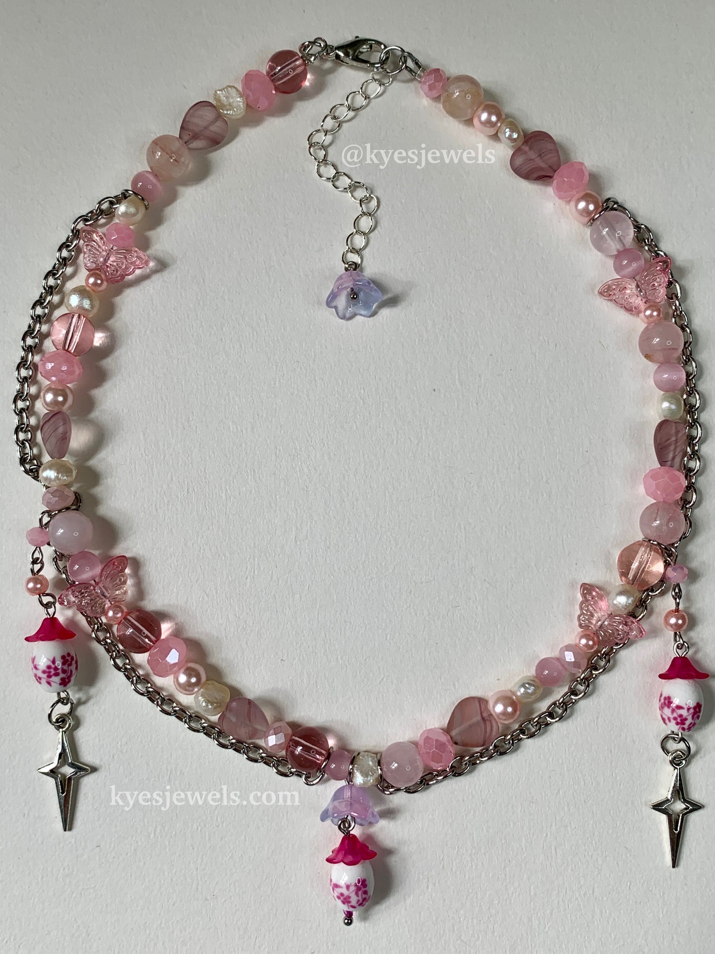 Pink Spring Necklace