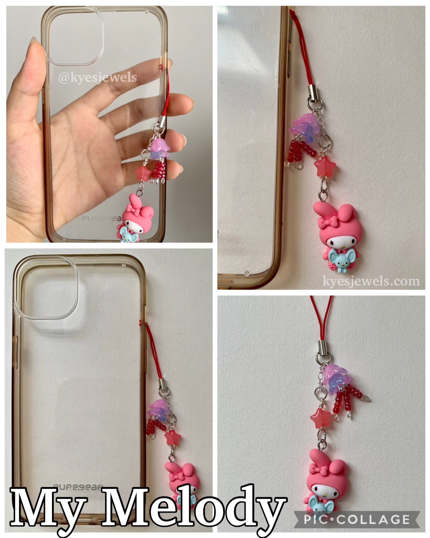 Sanrio Jellyfish Phone Charms