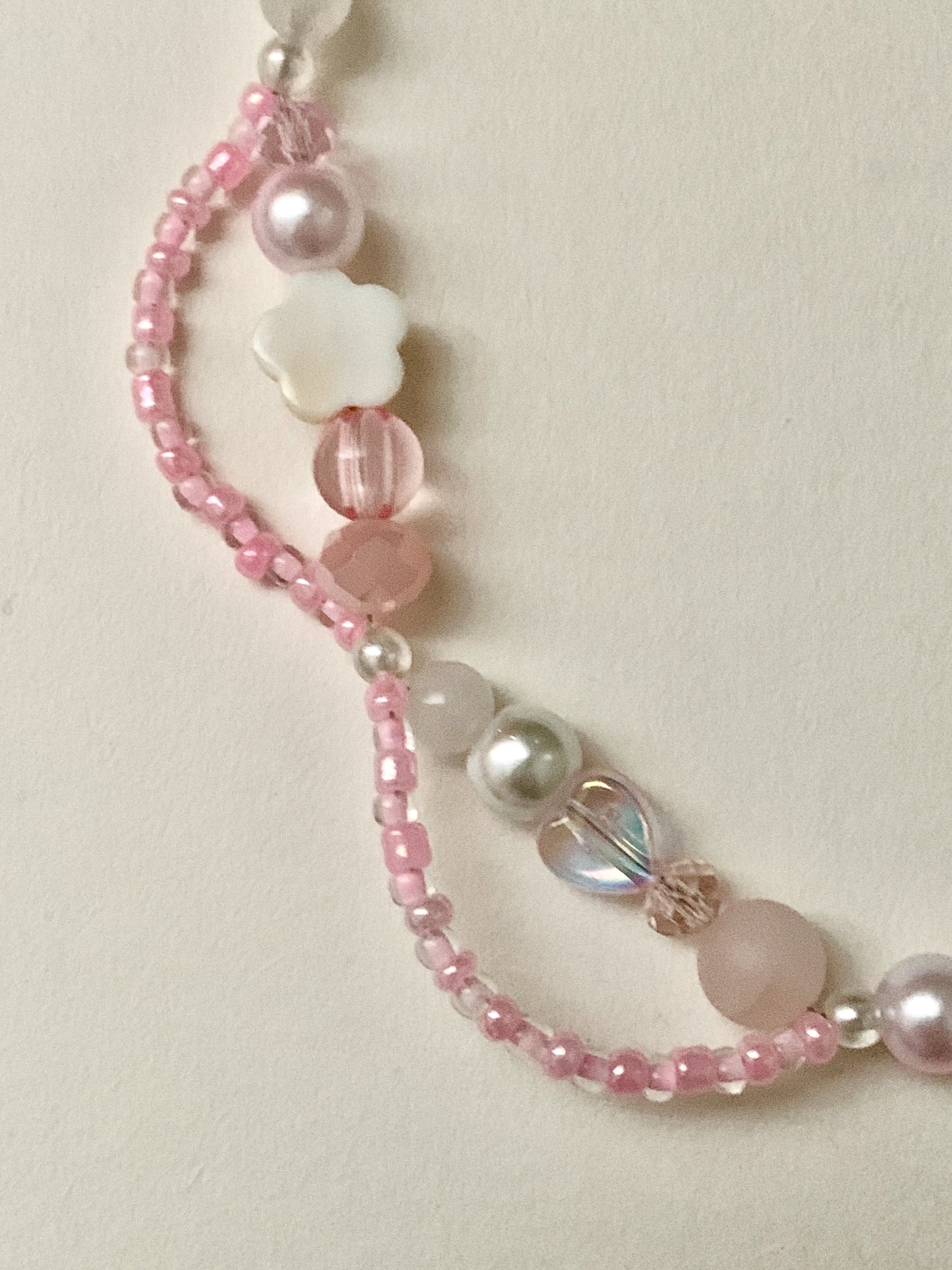 Pink Swirl Necklace