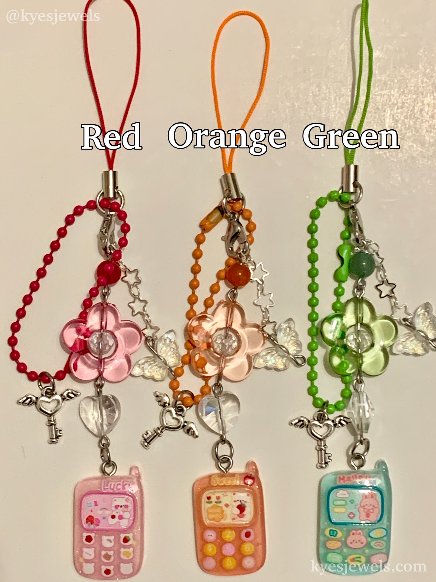 Cybercore Phone Charms