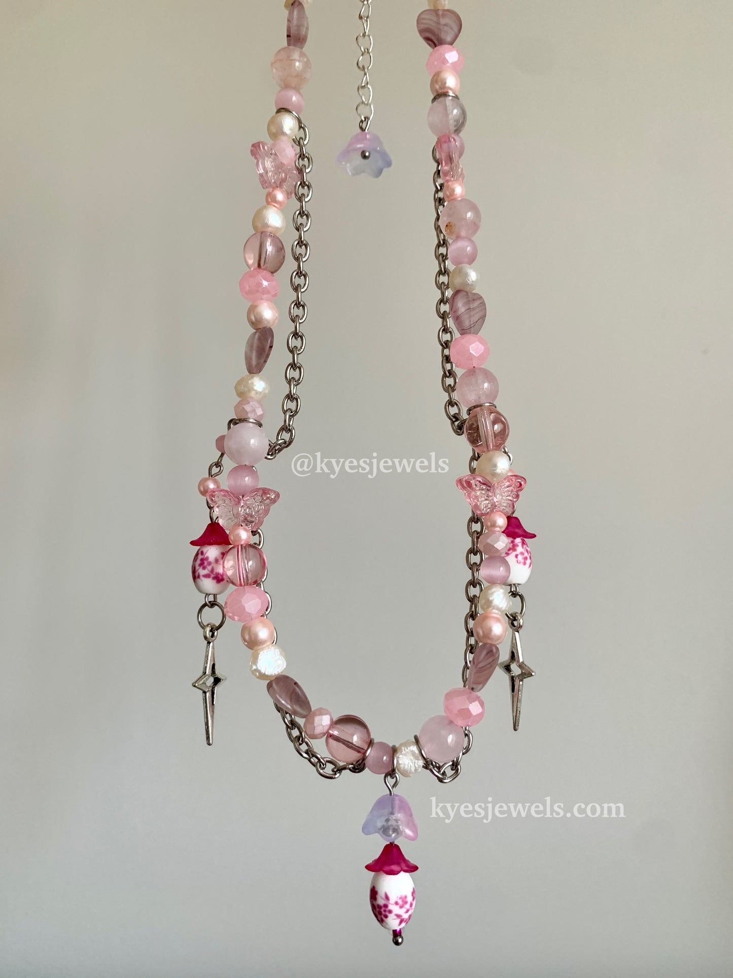 Pink Spring Necklace