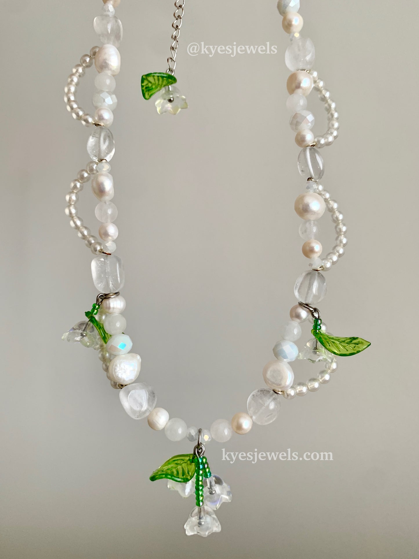 Pearl Flower Necklace