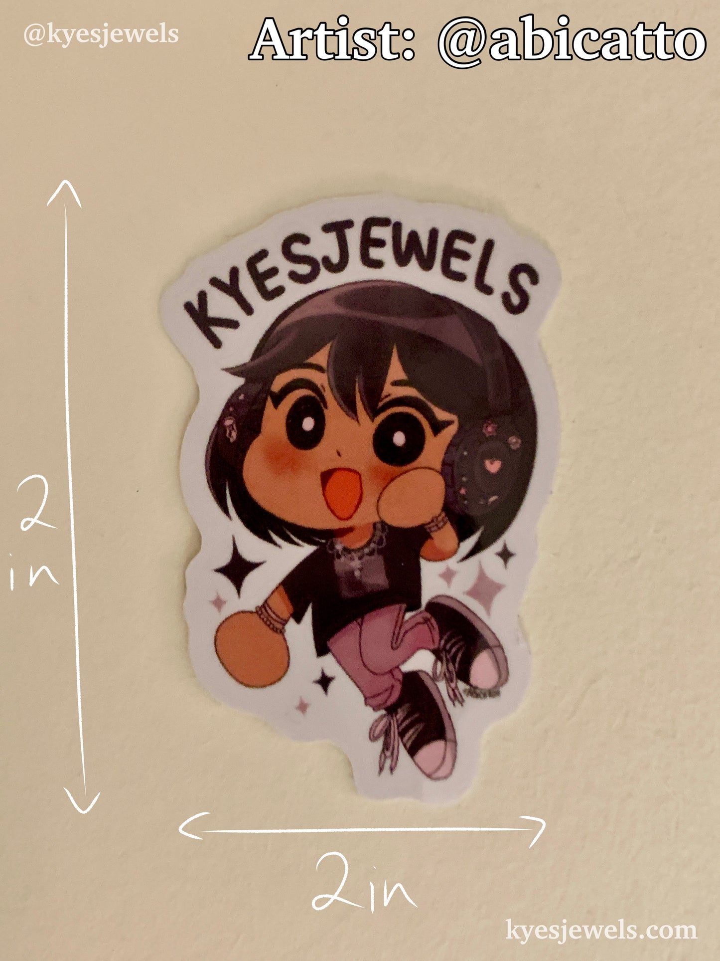 Kyesjewels Sticker!