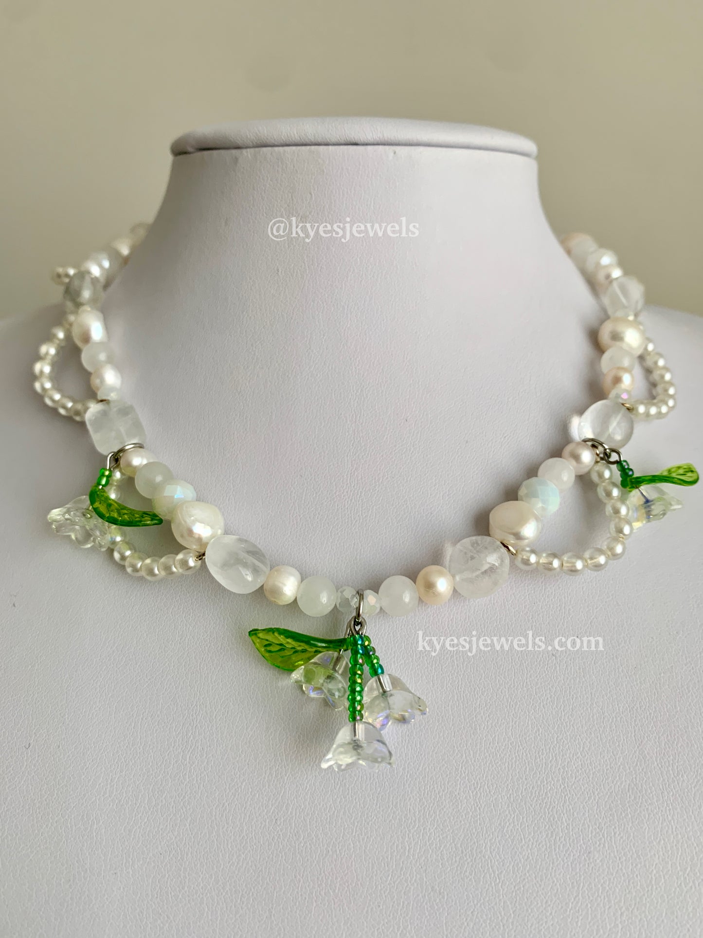 Pearl Flower Necklace