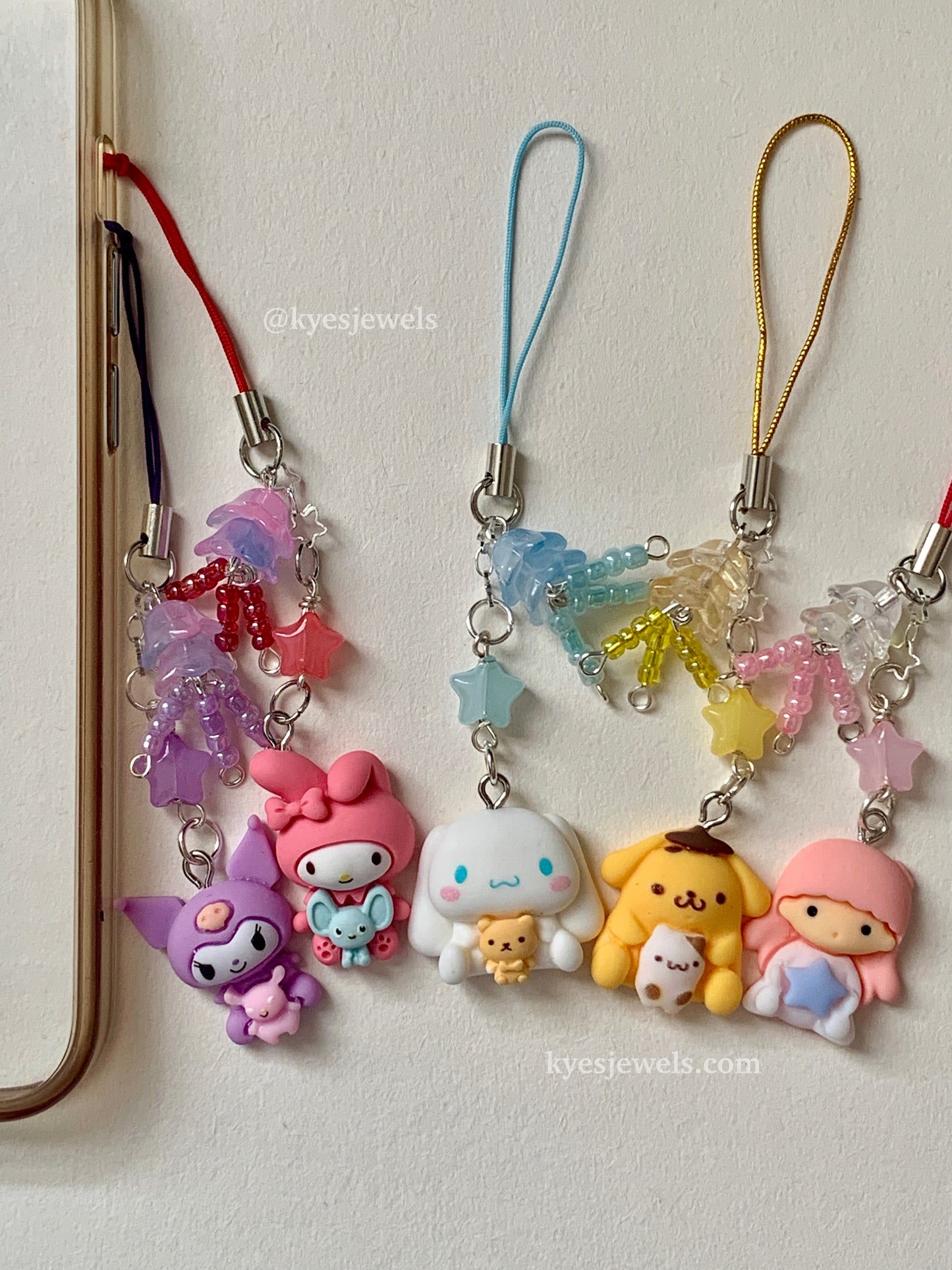 Sanrio Jellyfish Phone Charms