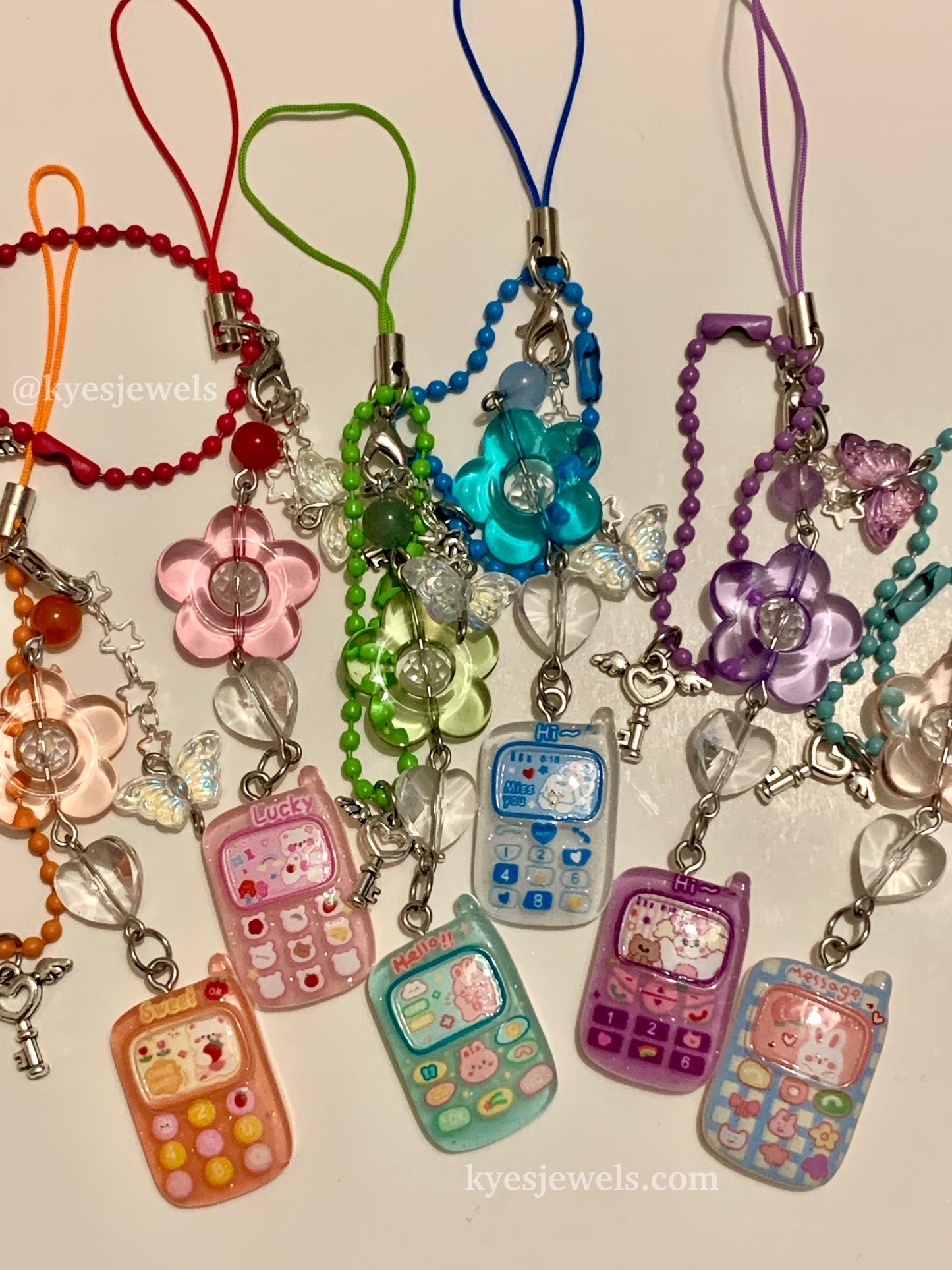 Cybercore Phone Charms