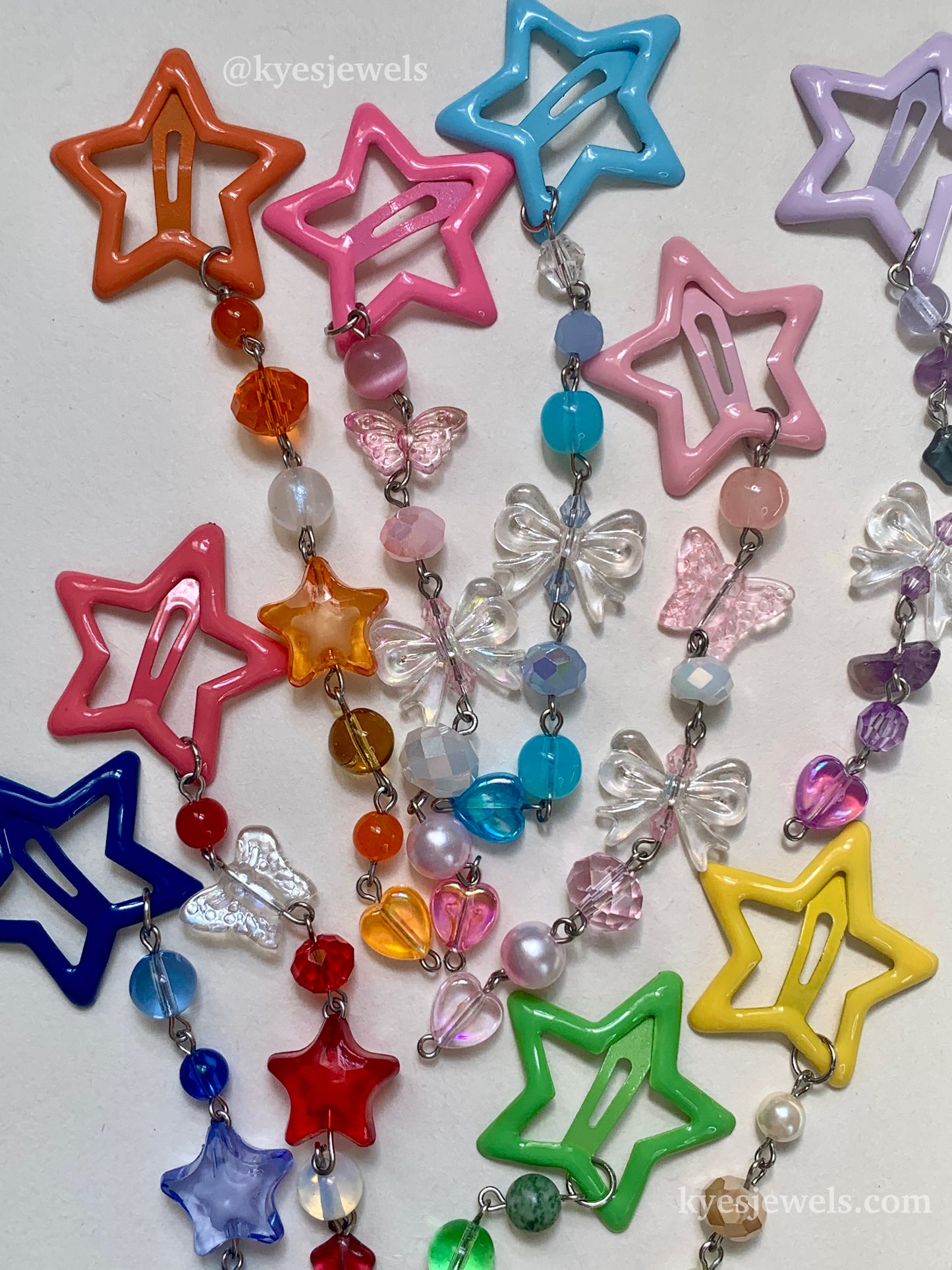 Star Hair Clips