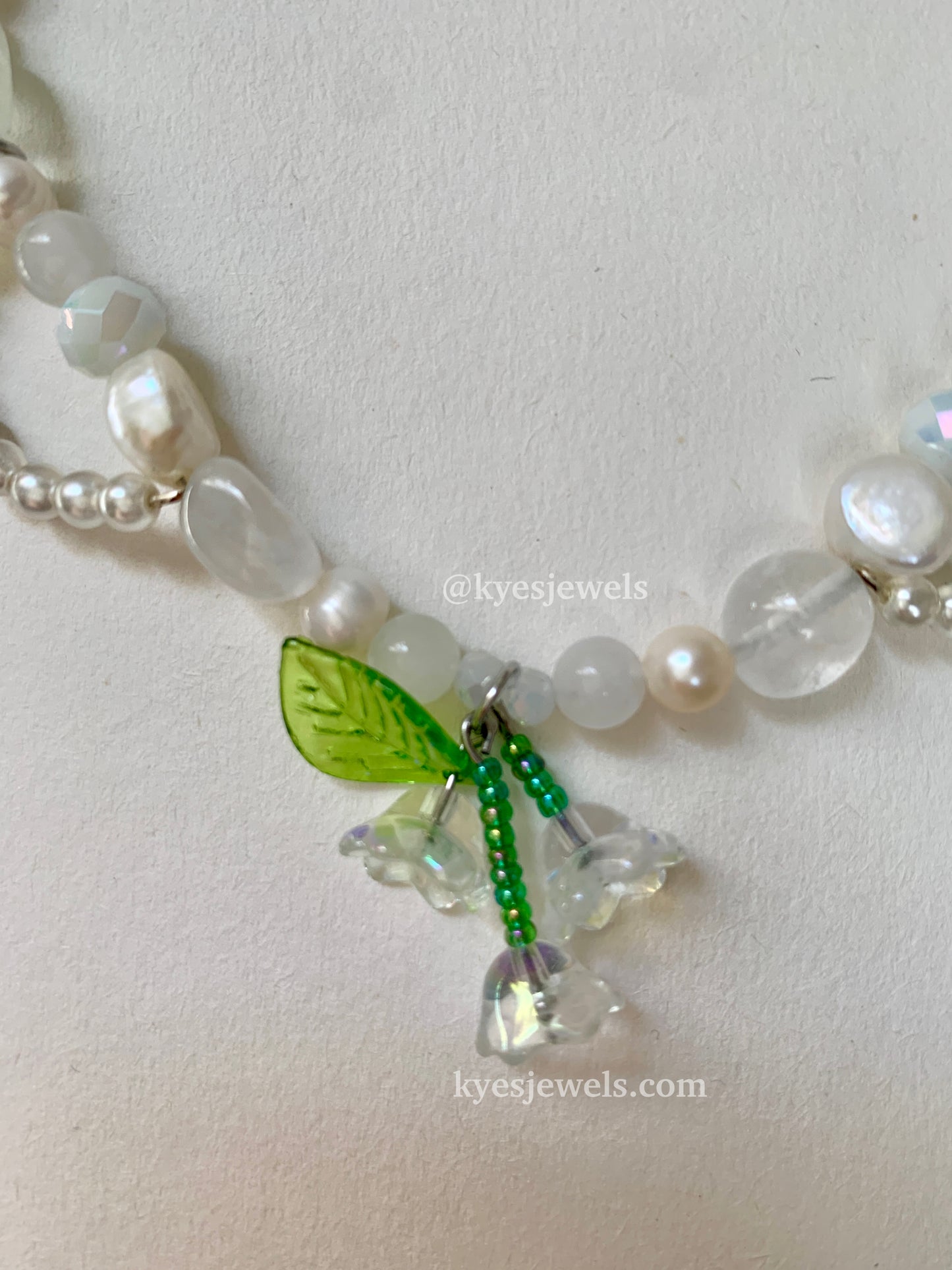 Pearl Flower Necklace