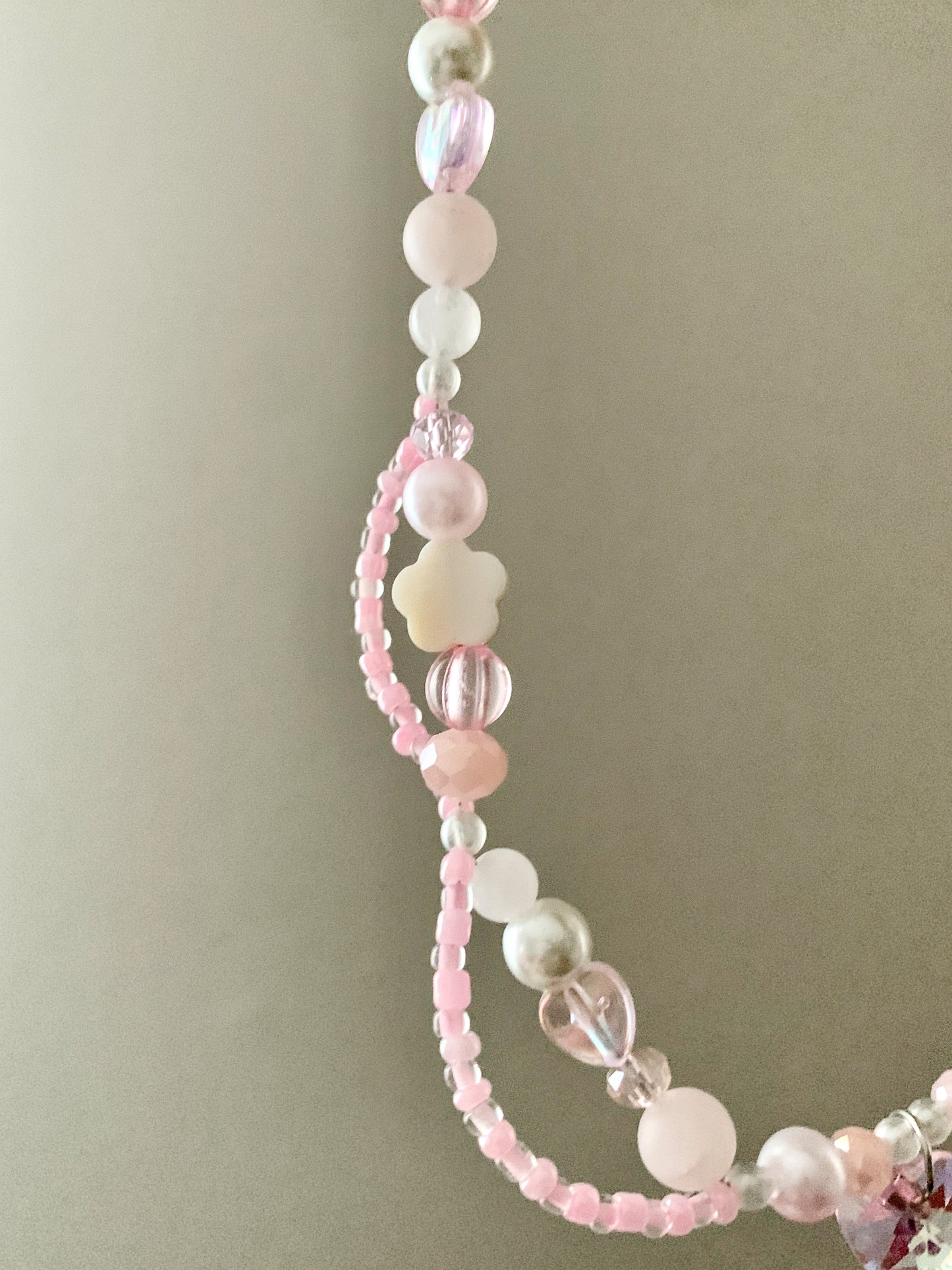 Pink Swirl Necklace