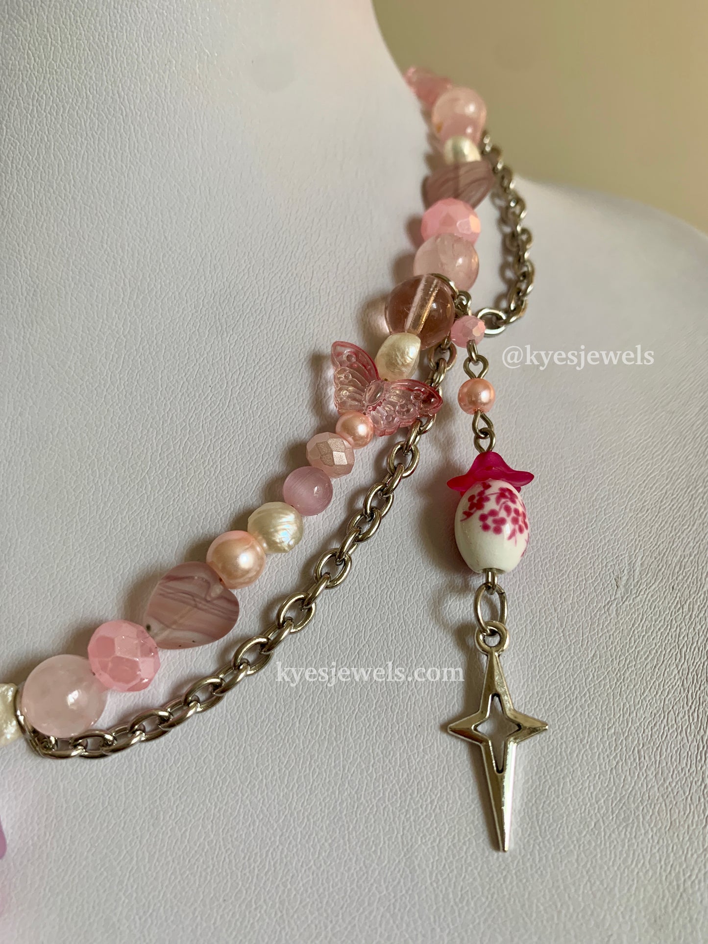 Pink Spring Necklace