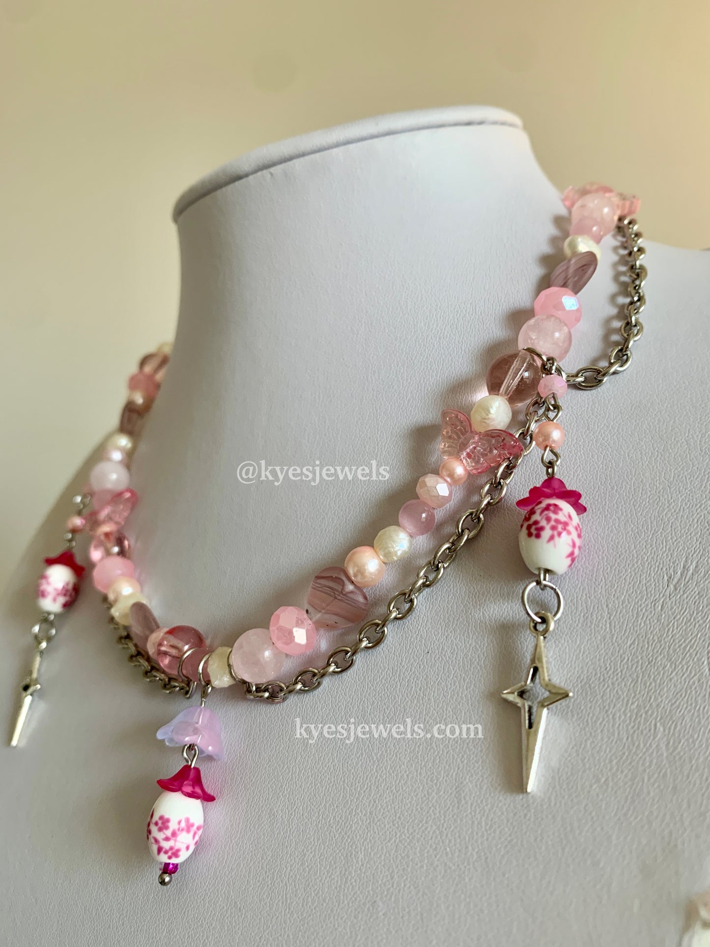 Pink Spring Necklace