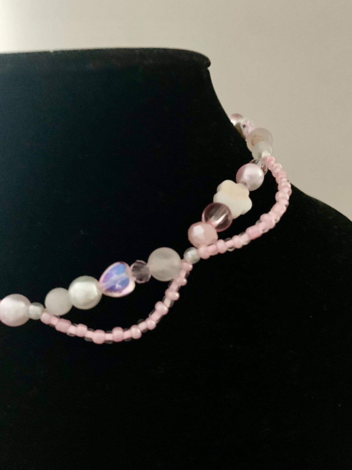 Pink Swirl Necklace