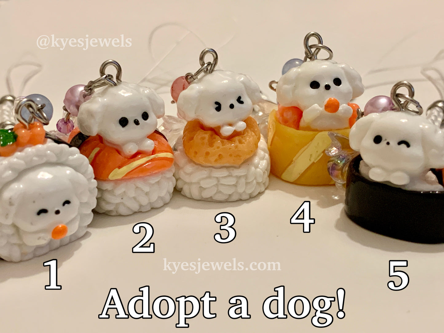 Dog Phone Charms