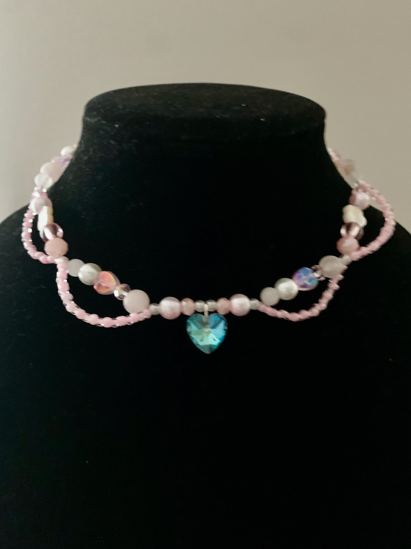 Pink Swirl Necklace