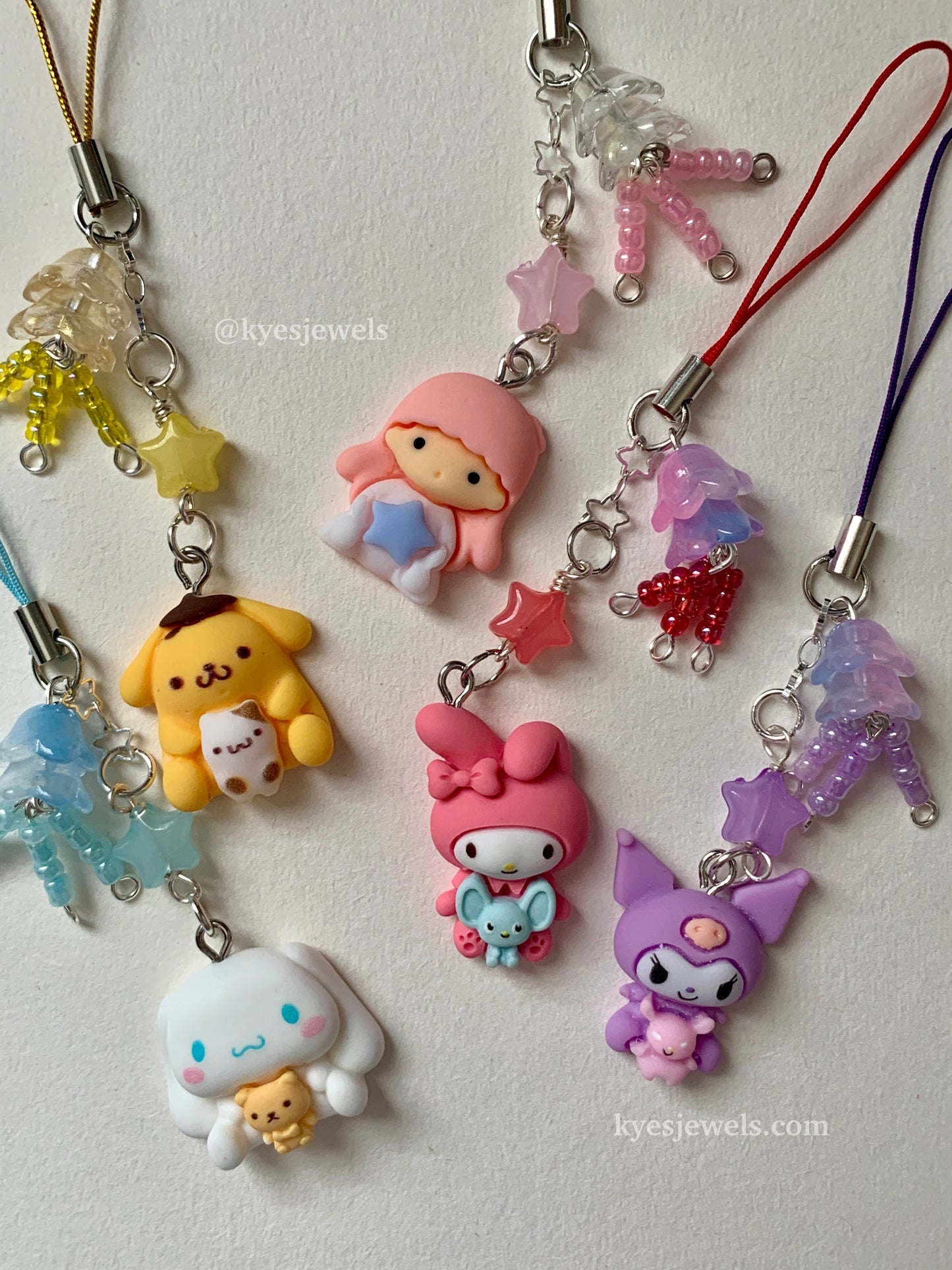 Sanrio Jellyfish Phone Charms