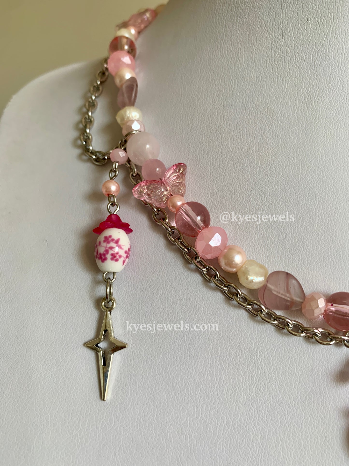 Pink Spring Necklace