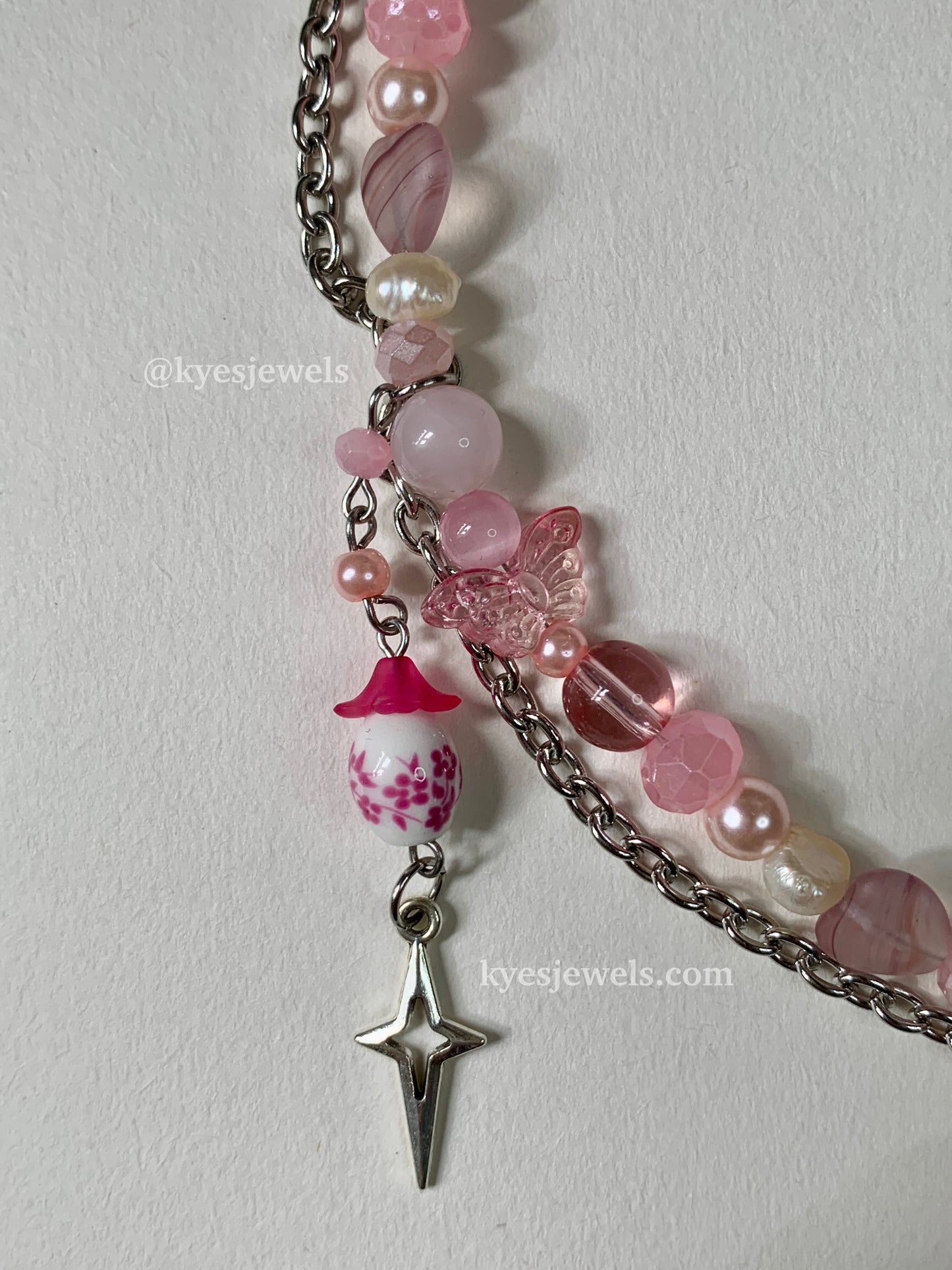 Pink Spring Necklace