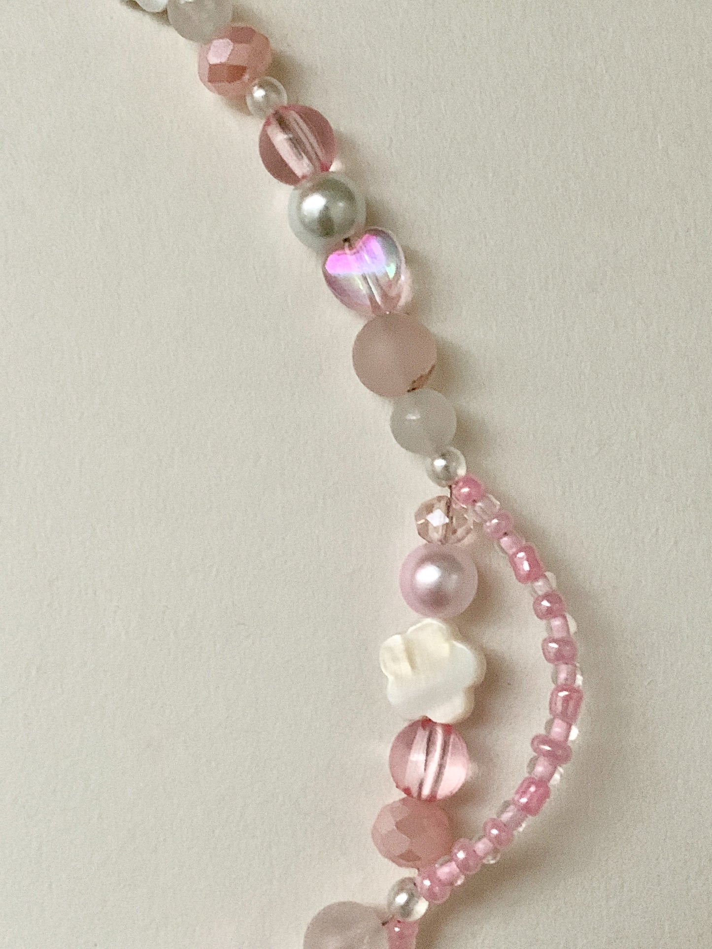 Pink Swirl Necklace