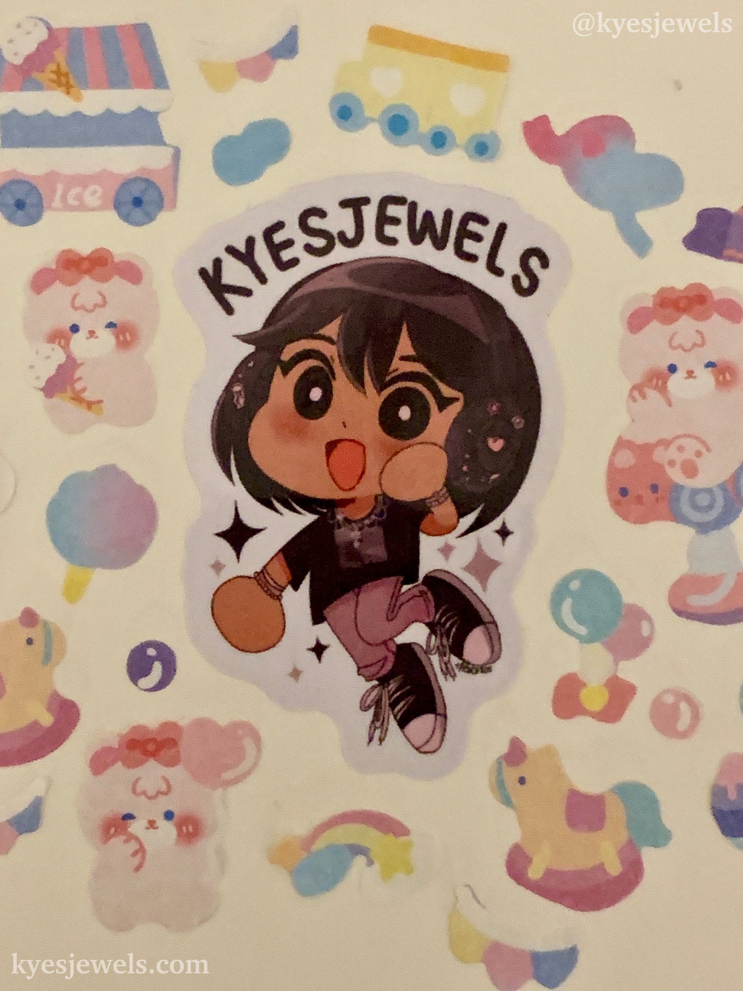 Kyesjewels Sticker!