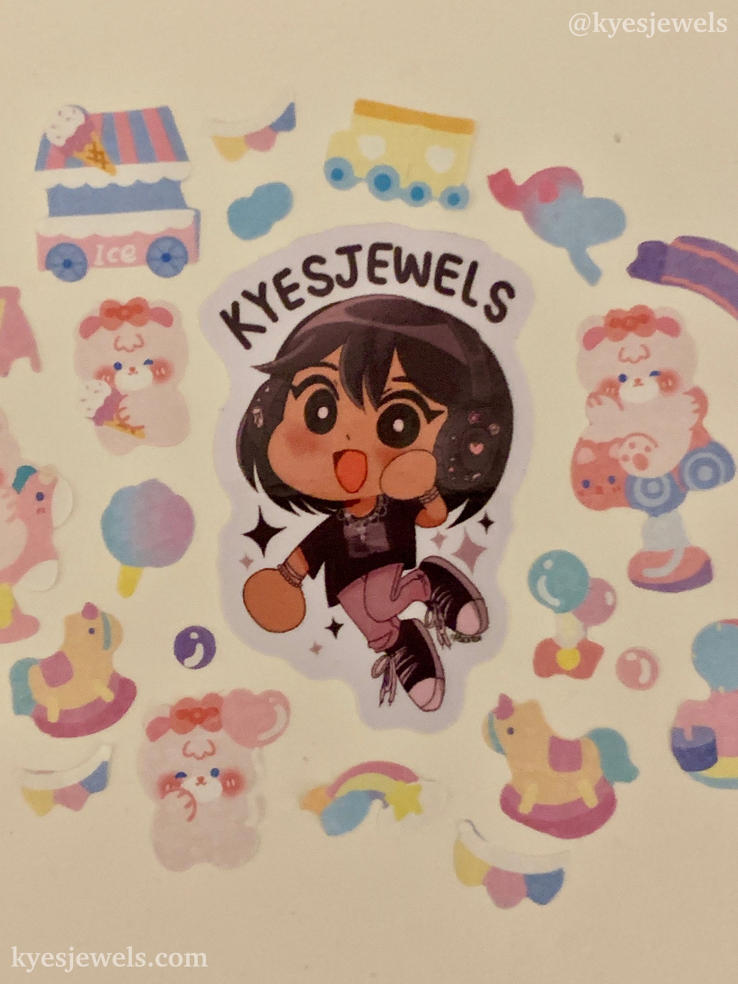 Kyesjewels Sticker!