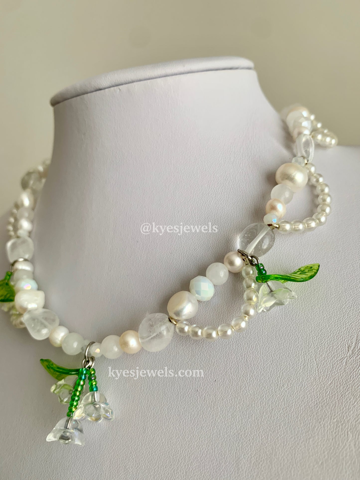 Pearl Flower Necklace