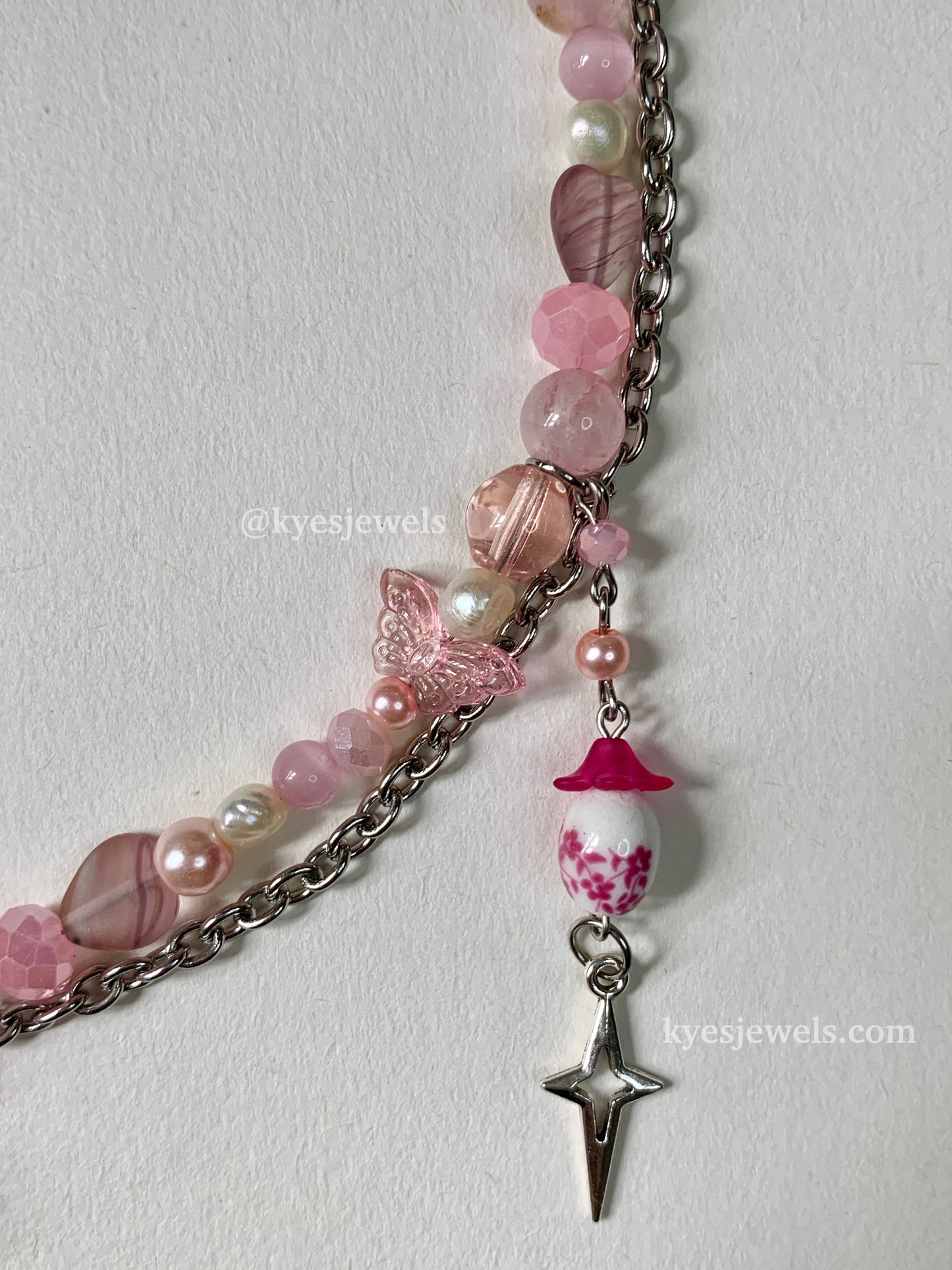 Pink Spring Necklace