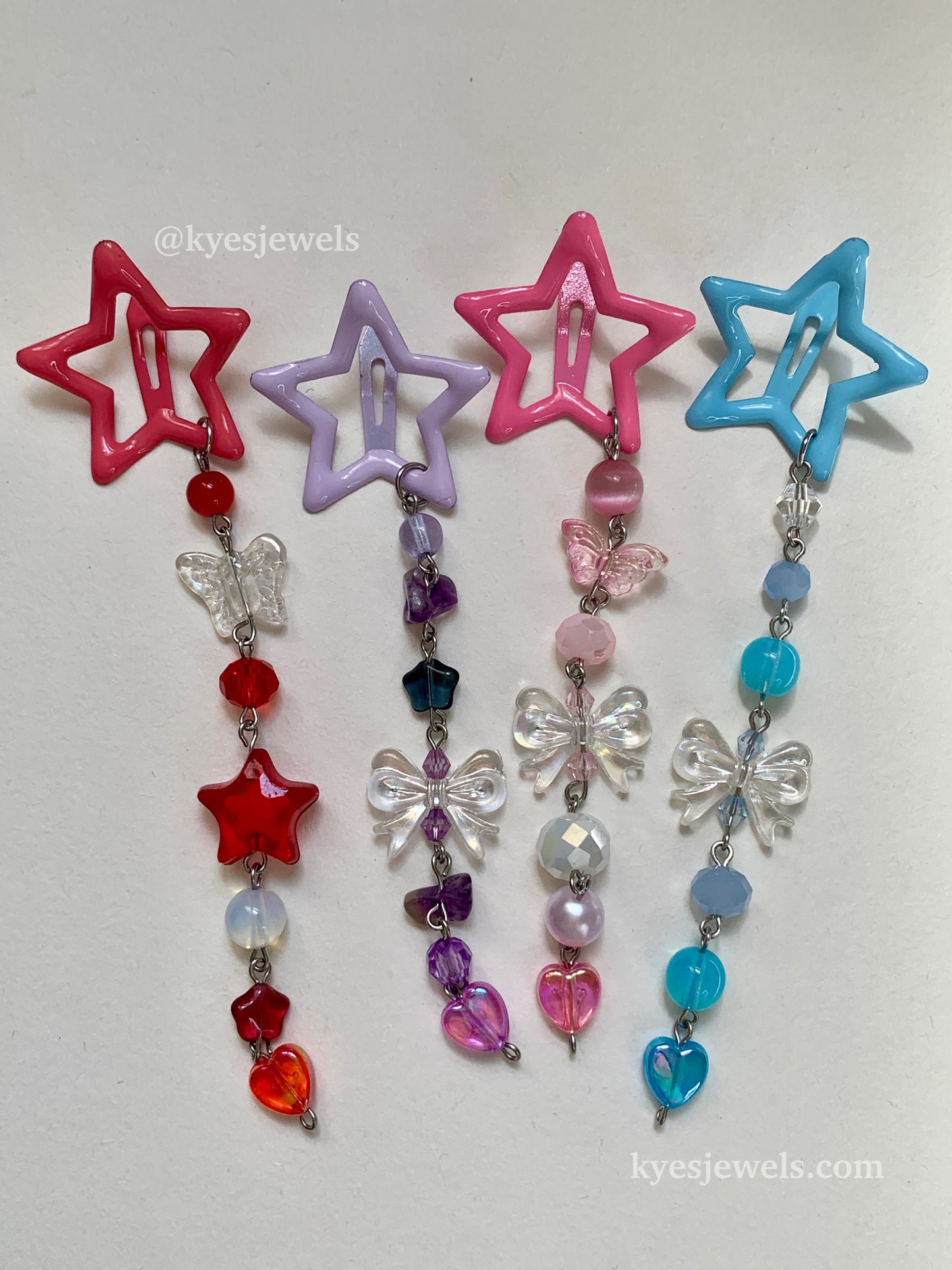 Star Hair Clips