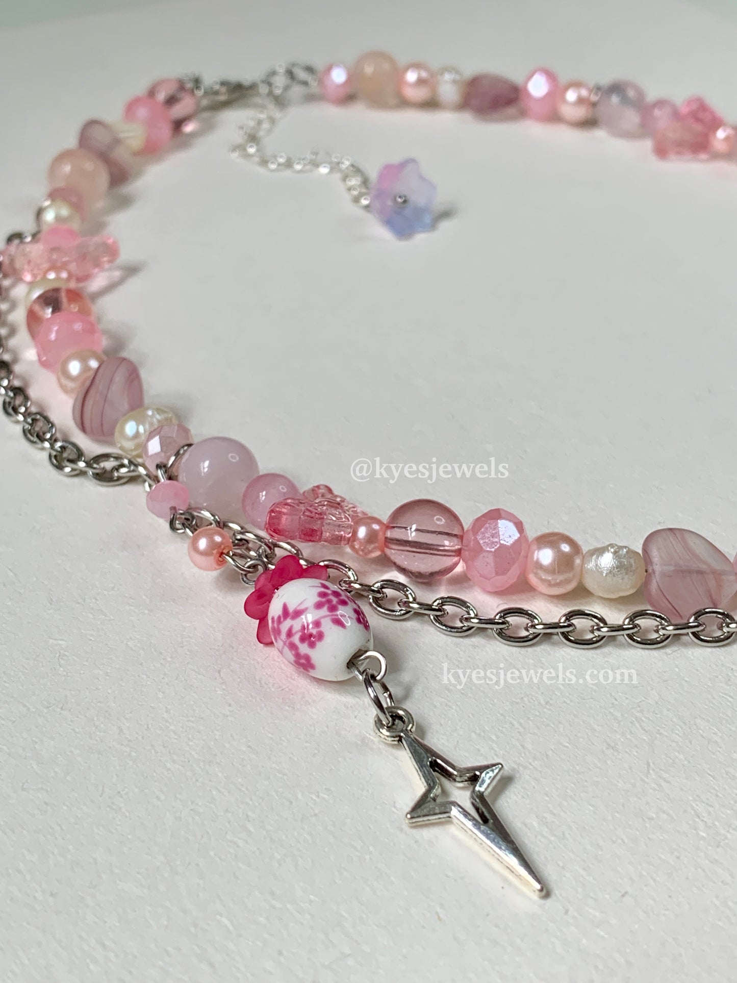 Pink Spring Necklace