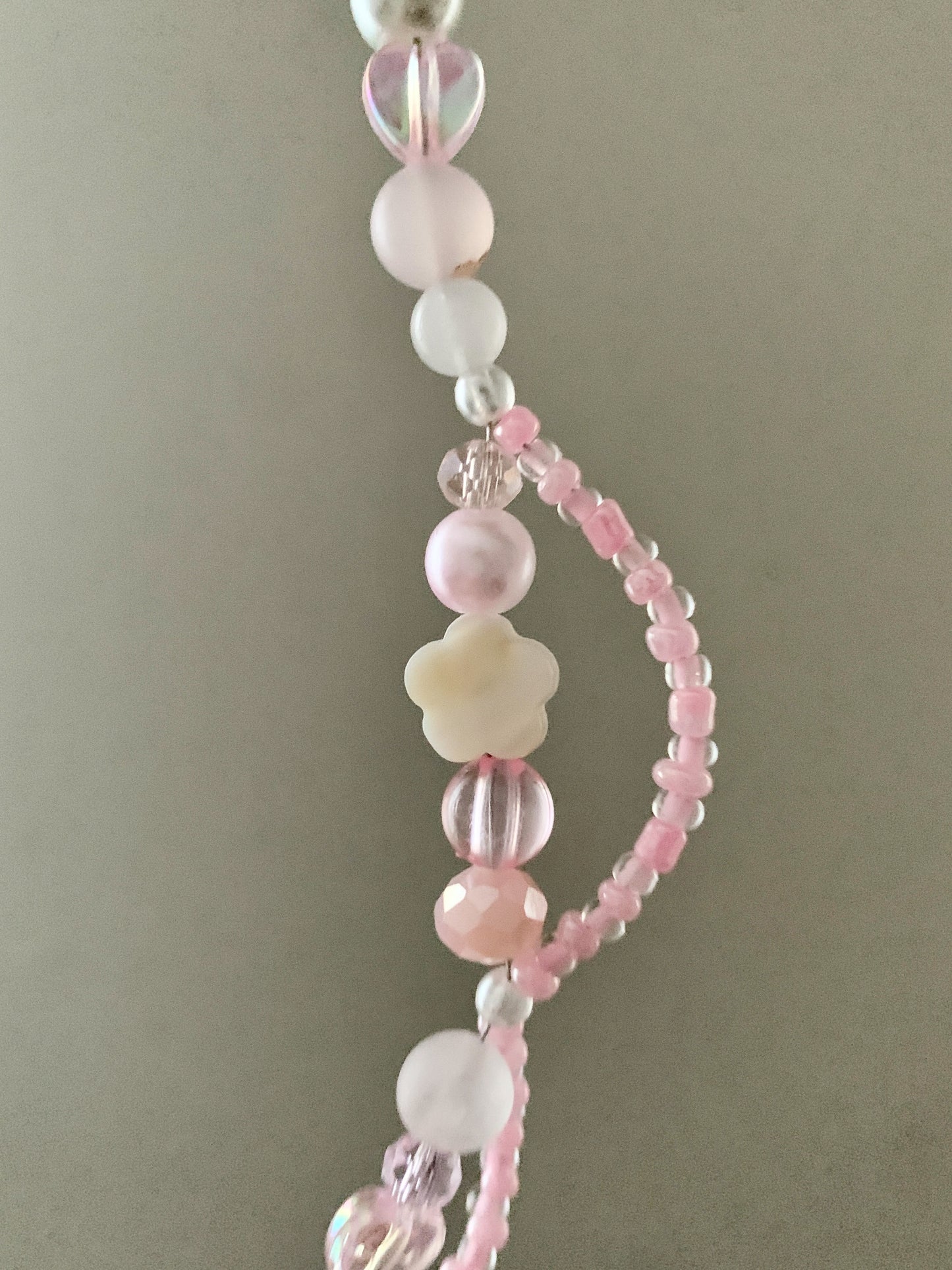 Pink Swirl Necklace