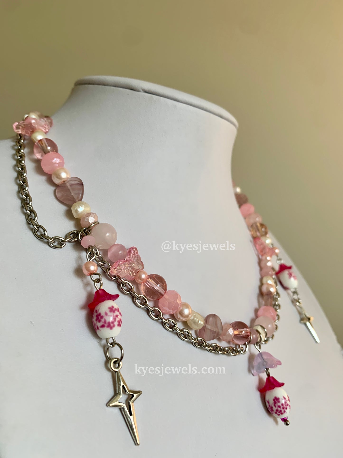 Pink Spring Necklace