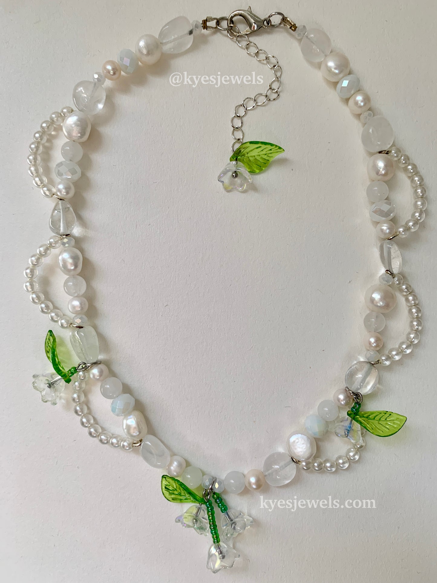 Pearl Flower Necklace