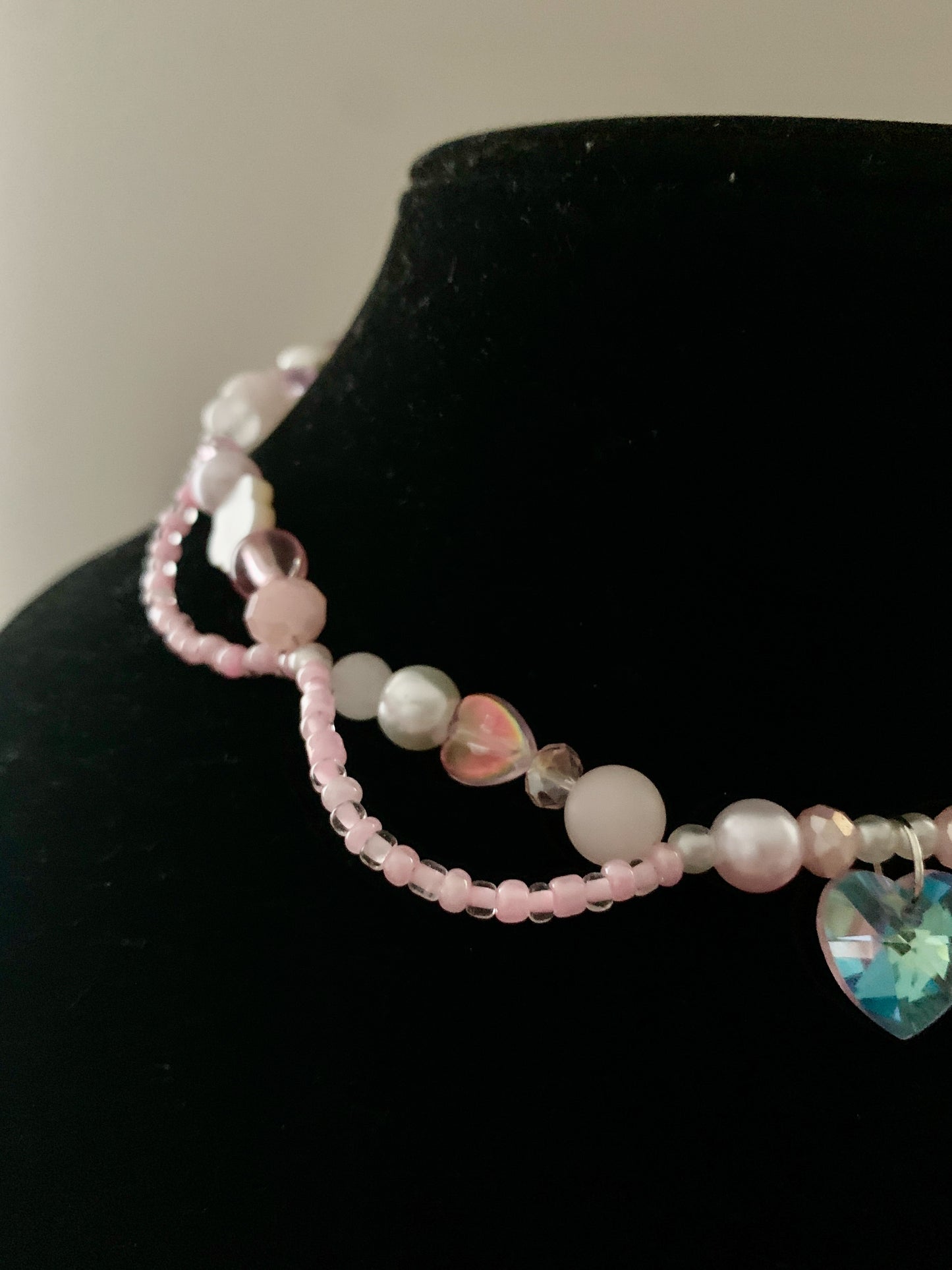 Pink Swirl Necklace