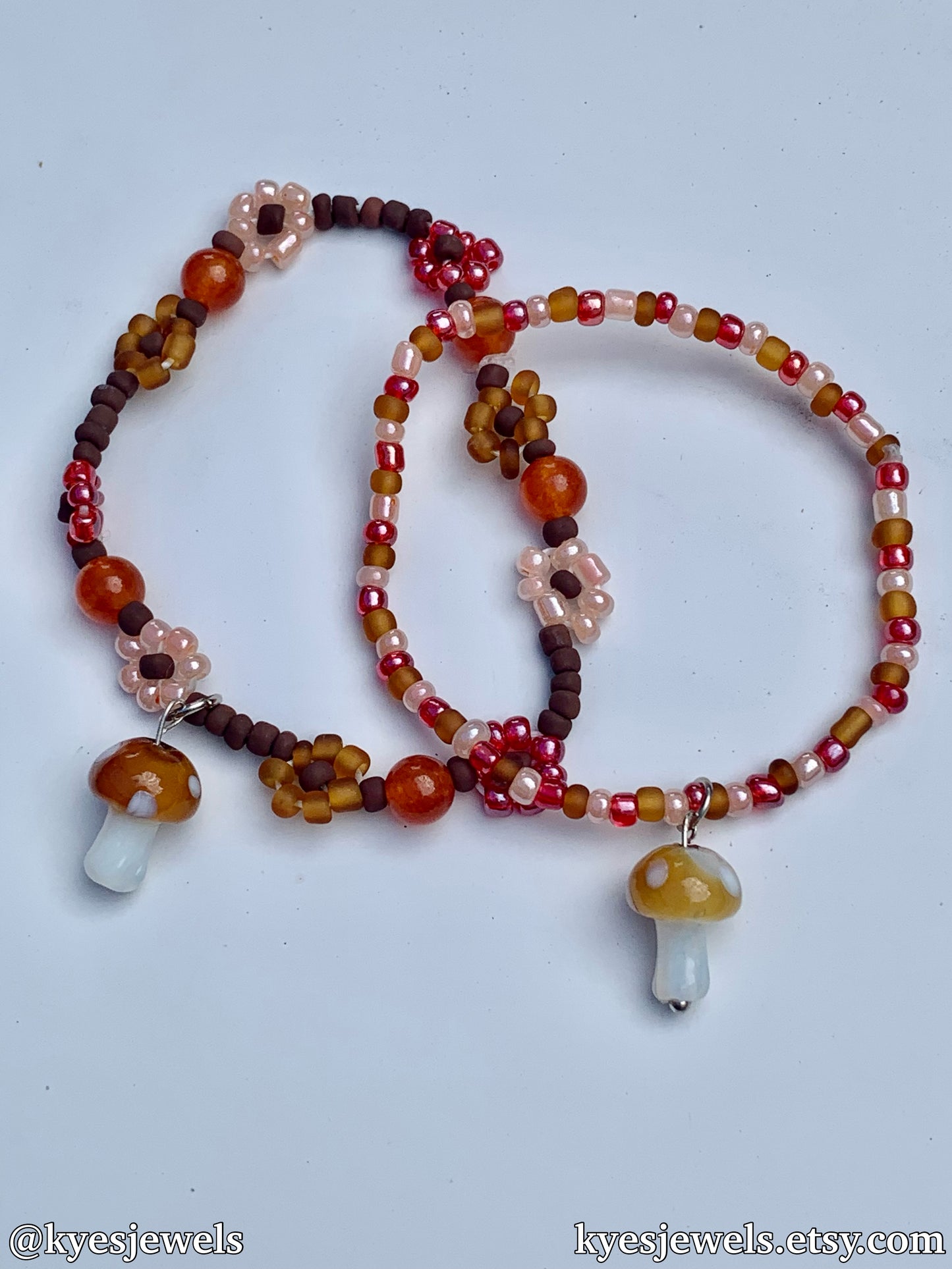 Collection Champignons (Collier / Bracelet)