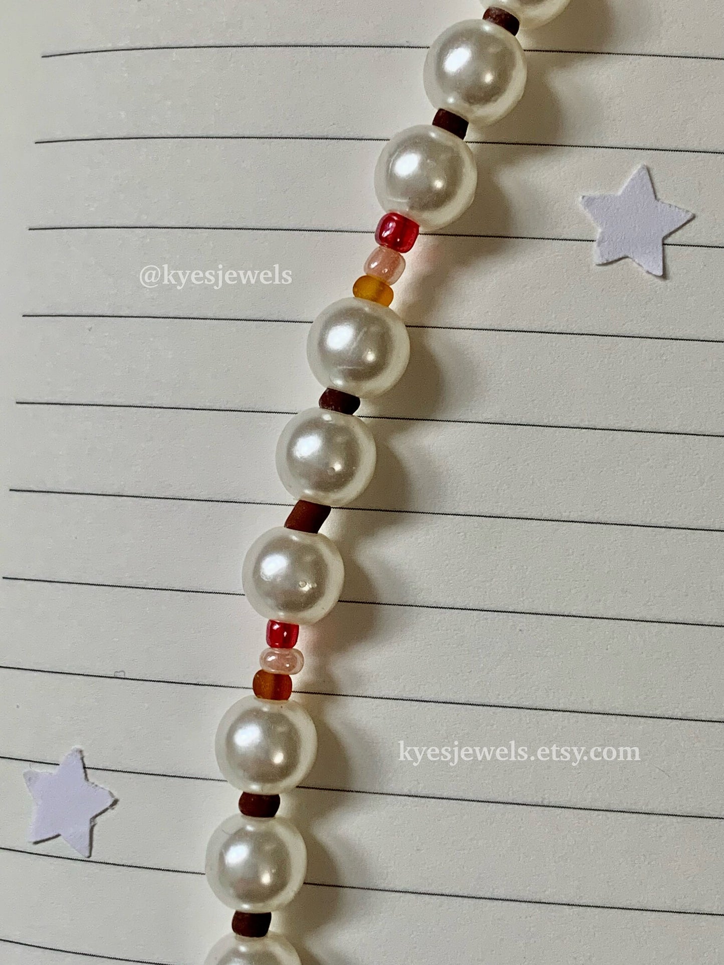 Pearl Mushroom Choker