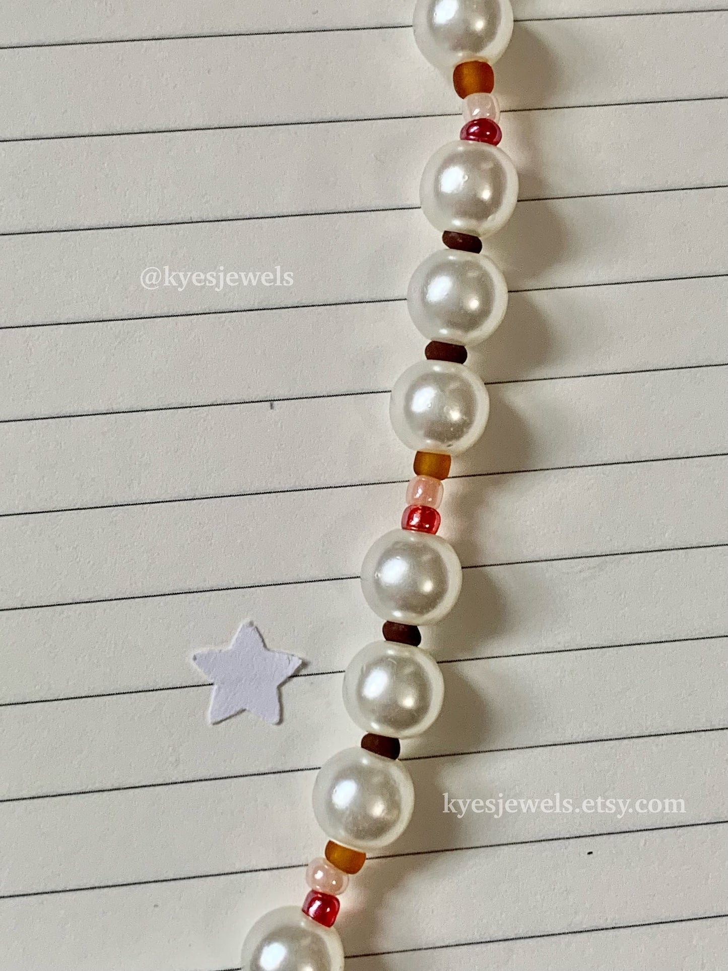 Pearl Mushroom Choker