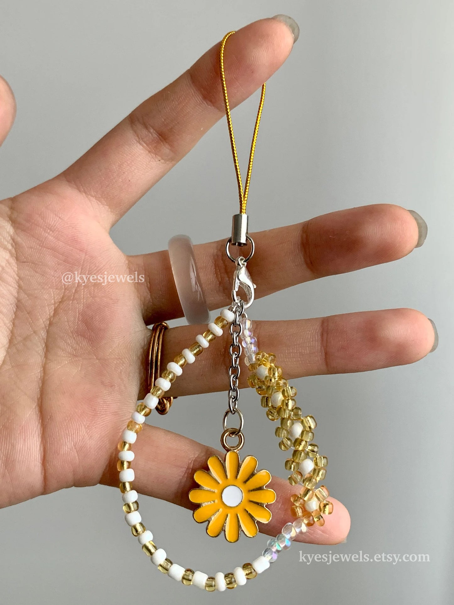 Flower Phone Charm