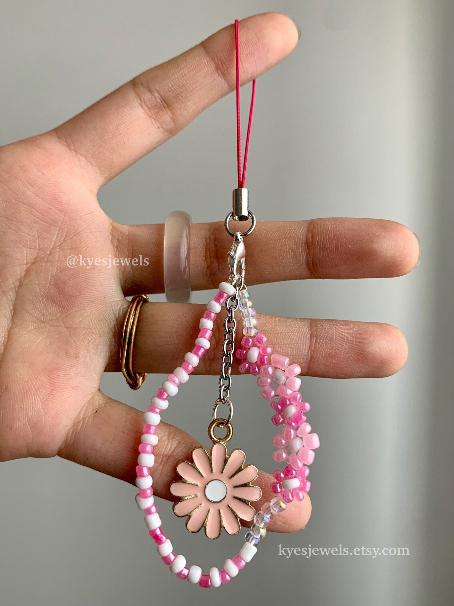 Flower Phone Charm