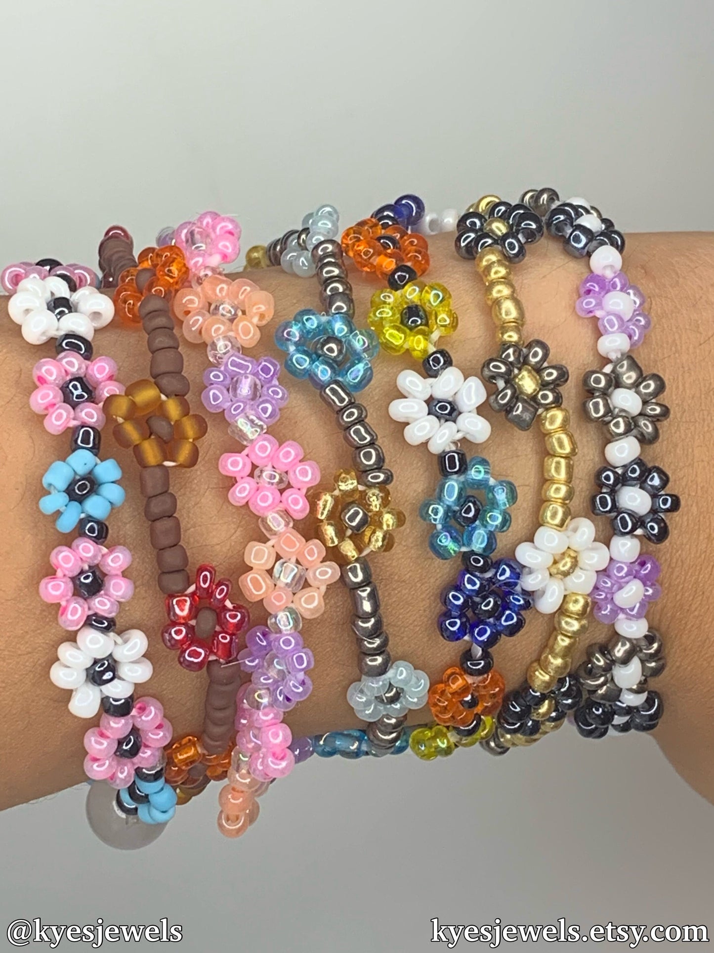 Custom Flower Bracelet