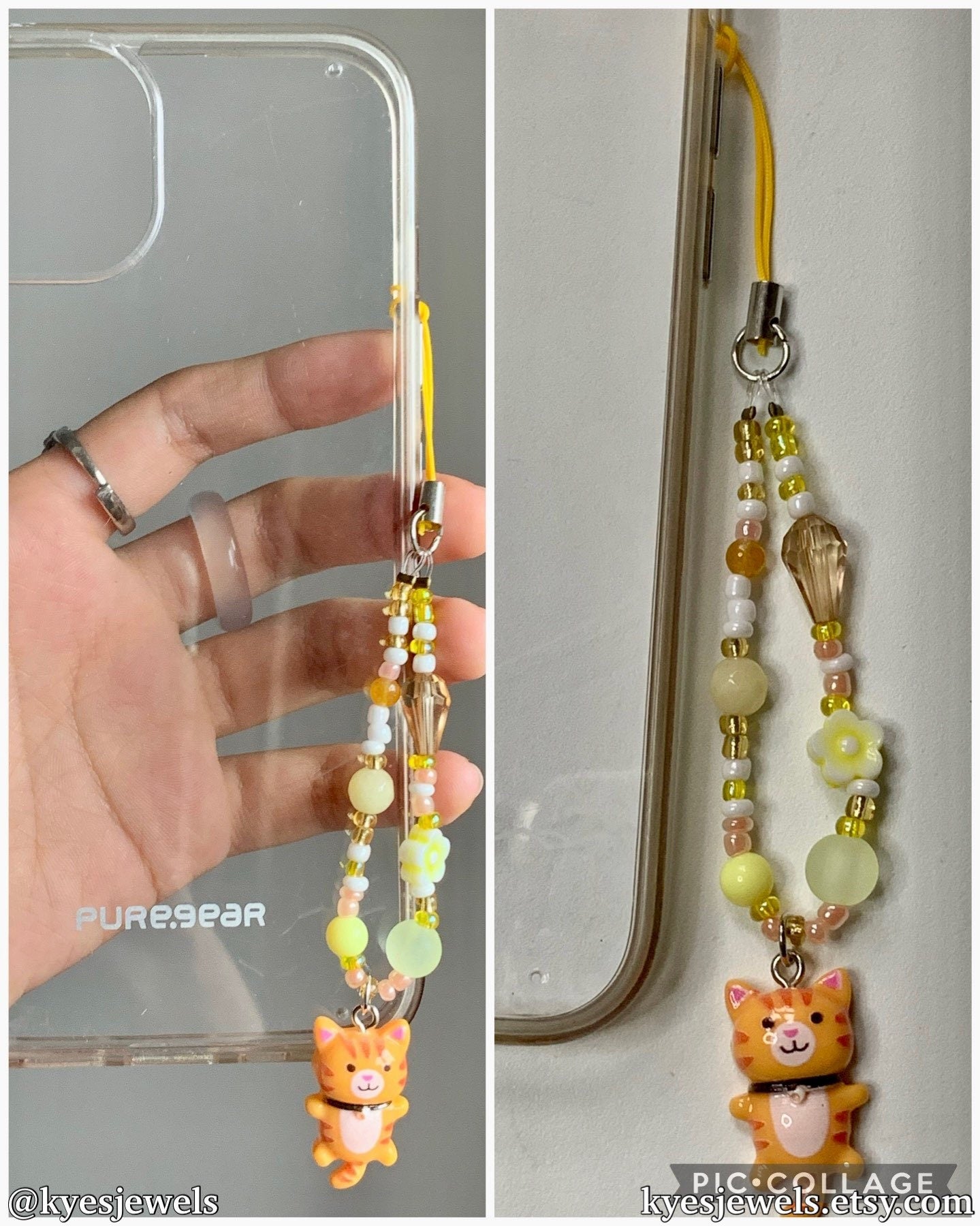 Cat Phone Charm